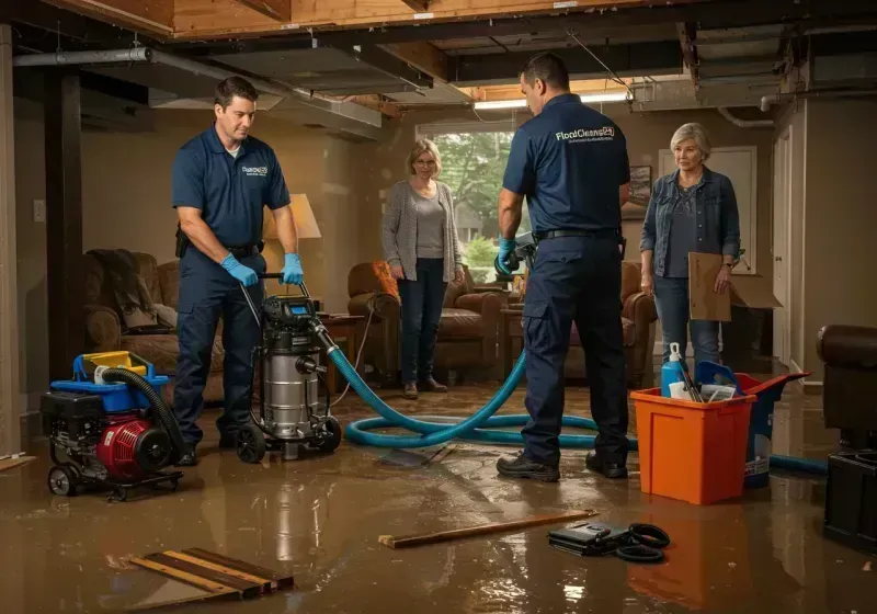 Basement Water Extraction and Removal Techniques process in Pryor, OK